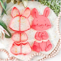 Easter Bunny Debosser & Cutter Stack Set (Bikkie Smalls) BSS102