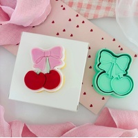 Cherry with Bow - Bento Minis Cutter Set (SweetP) SPB049
