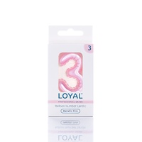 no.3 Metallic Pink Candle Balloon Style