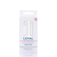 no.1 Metallic White Candle Balloon Style