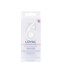 no.6 Metallic White Candle Balloon Style
