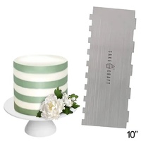 CAKE CRAFT BUTTERCREAM COMB THICK STRIPES | 10 INCH