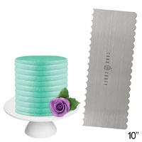 CAKE CRAFT BUTTERCREAM COMB CURVES | 10 INCH