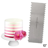 CAKE CRAFT BUTTERCREAM COMB THIN STRIPES | 10 INCH