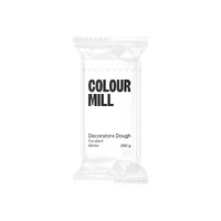 WHITE 250G COLOUR MILL DECORATORS DOUGH