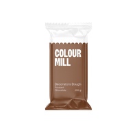 CHOCOLATE 250G COLOUR MILL DECORATORS DOUGH