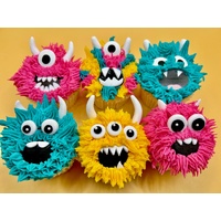 25/10/25 ALL Ages: The Hairy Monster Cupcakes
