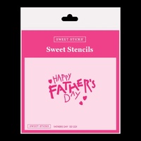 SS1221 Father's Day Stencil