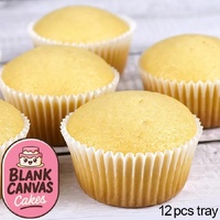 White Mudcake Cupcakes 12 Pack