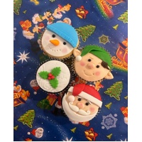 16/12/25 Kids Santa and Friends Cupcake Class
