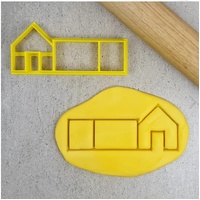 CUT302 Mini Gingerbread Mug House Cutter