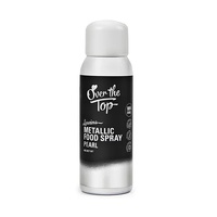OTT METALLIC FOOD SPRAY PEARL WHITE 48GM