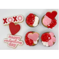 13/02/26 XOXO Fondant Cookie and Buttercream Cupcake Decorating