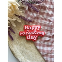 Happy Valentines Day - Cookie Cutter and Fondant Stamp