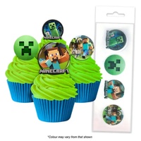 Minecraft Edible Wafer Toppers