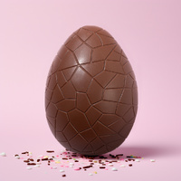 LARGE CRACKLE EASTER EGG Silicone Mould -SPRINKS