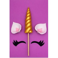 Unicorn Set Fondant Figurines