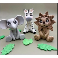 Animals Fondant Figurines