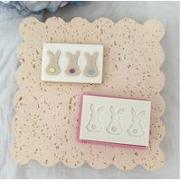 Three Bunnies - Cookie Cutter and Fondant Stamp