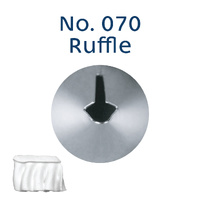 No. 70 Ruffle Piping Tip S/S