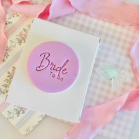 SPTS101 Bride To Be Text Stamp (SweetP)