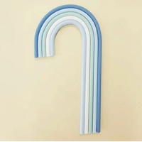 BLUE RAINBOW CAKE TOPPER