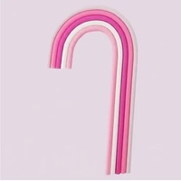 PINK RAINBOW CAKE TOPPER
