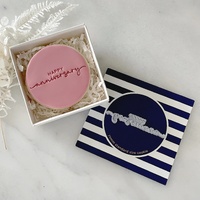 LBT040 Happy Anniversary Tiny Text Stamp (Little Biskut)