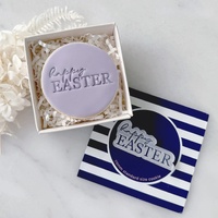 LBD239A Happy Easter Cursive Stamp (Little Biskut)