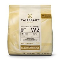 400g Belgium Callebaut White Chocolate