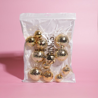 SPRINKS 12 Piece Disco Ball Toppers - GOLD