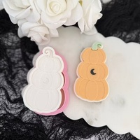 Pumpkin Stack - Fondant Stamp and Cookie Cutter