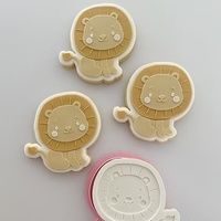 Lion - Cookie Cutter & Fondant Stamp