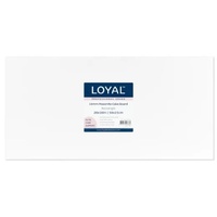 10mm Masonite Rectangle White Board (10x20")