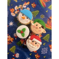 16/12/26 KIDS Santa and Friends Cupcake Class