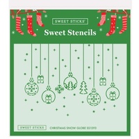 Christmas Snow Globe SS1293 Stencil