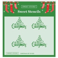 Christmas Stencil SS1283