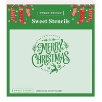 Christmas Stamp SS1287 Stencil