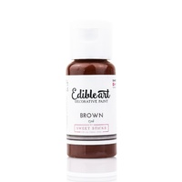 Sweet Sticks Edible Paint- BROWN 15ml