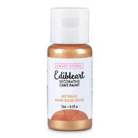 Sweet Sticks Edible Paint- Metallic Dark ROSE GOLD 15ml